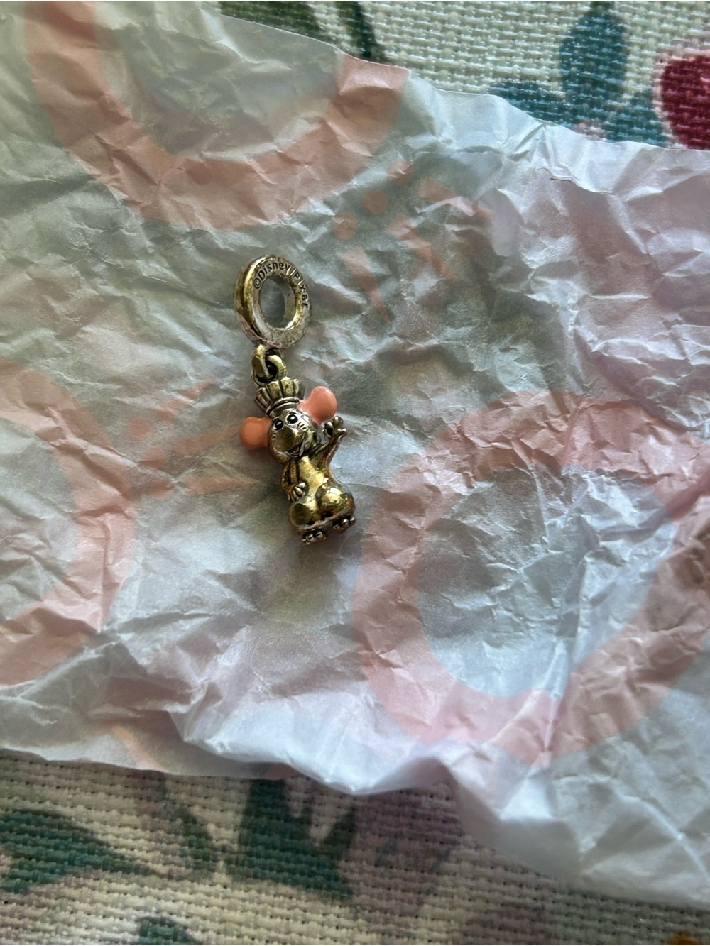 Pandora Pink Mouse Dangle Charm
